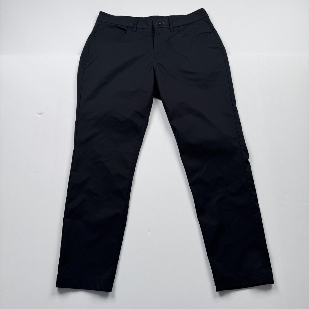 Public Rec Pants Mens 29x28 (30x25) Black 5 Pocket Performance Golf Chino